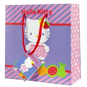 DIOMERCADO Dárková taštička na CD/DVD - Hello Kitty fruity